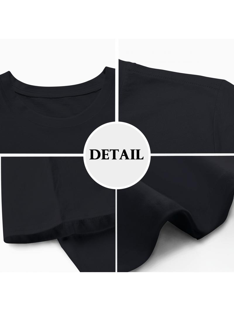 [Black and white, plus-size womens clothing] [1pc Tupac T-Shirt] Tupac Printed 1pc Womens T-Shirt | Classic Patterns with Hip-Hop Culture | Perfect Holiday Gift