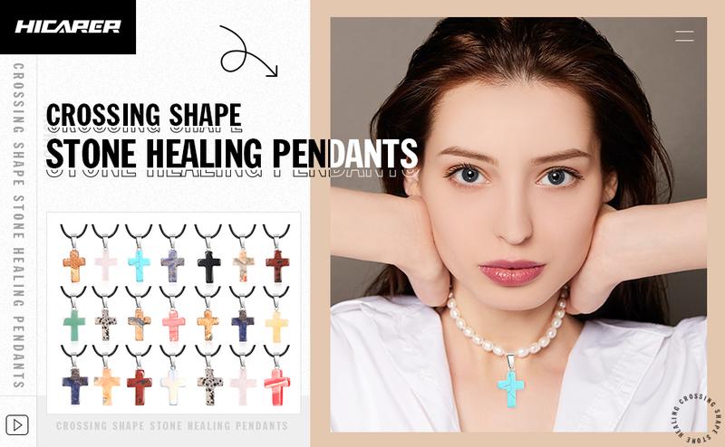 50 Pcs/75Pcs Cross Crystal Stone Natural Crystal Pocket Stone Cross Pendant Mini Cross Decorative Stone Bulks Cross Shaped Worry Stones for Men and Women Birthday HalloweenThanksgiving Christmas Gift Home Decor 50 Pcs/75Pcs Cross Crystal Stone Natural Crystal Pocket Stone Cross Pendant Mini Cross Decorative Stone Bulks Cross Shaped Worry Stones for Men and Women Birthday HalloweenThanksgiving Christmas Gift Home Decor