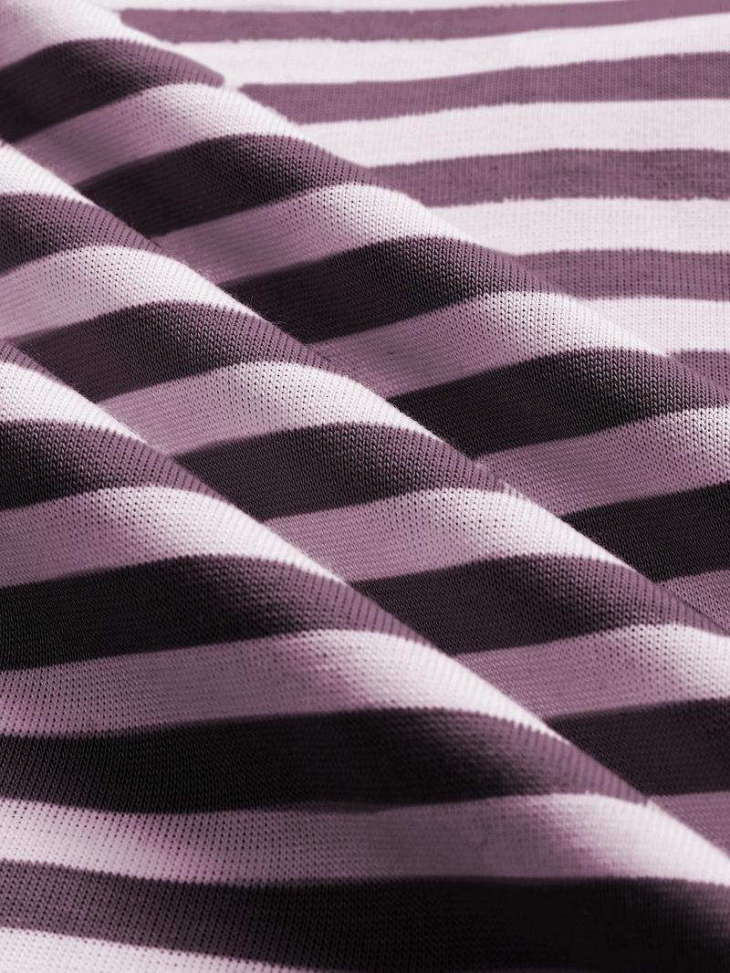 Women's Striped Long Sleeve Top, Casual Versatile Blouse, Stylish Ladies' Fashion Shirt, Perfect for Daily Wear & Layering