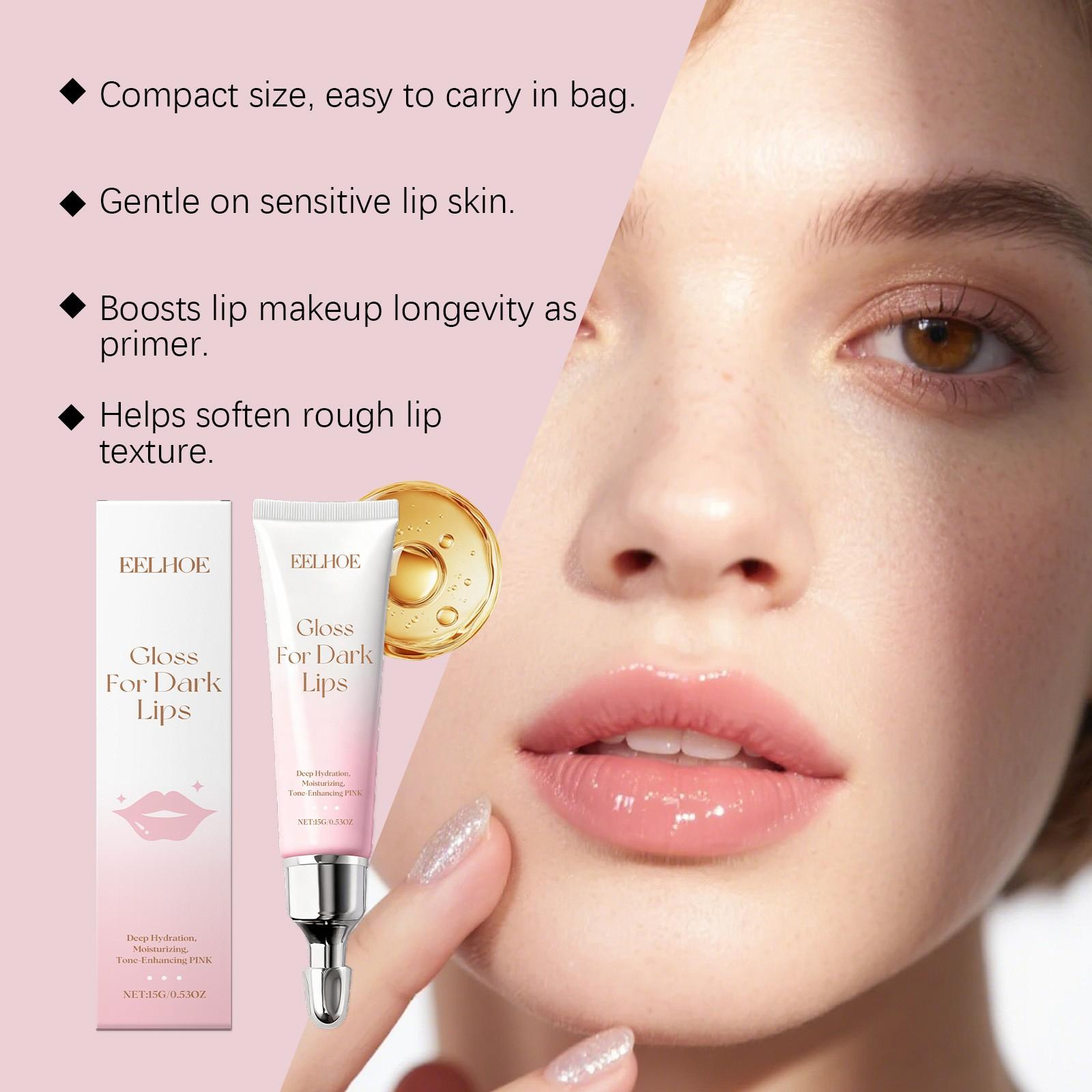 Moisturizing Lip Oil Essence (15g), Nourishing Hydrating Soft Lips, Brightening Lip Care, Smooth Moisturizing Lip Balm
