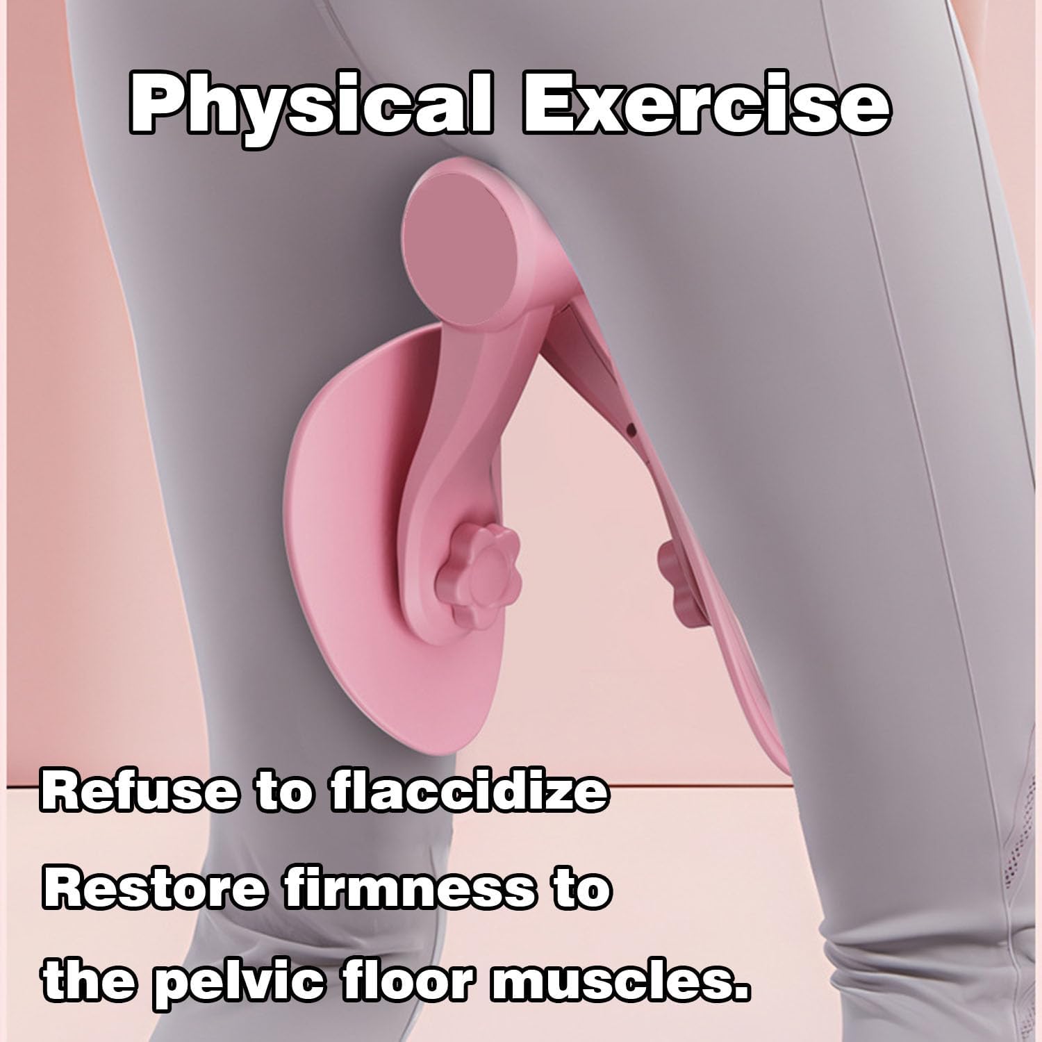 Thigh Trainer for Women, Resistance Enhancer, Hip and Pelvic Exercise Tool, Inner Thigh Workout Equipment, Kegel Exercise Product, Home Fitness