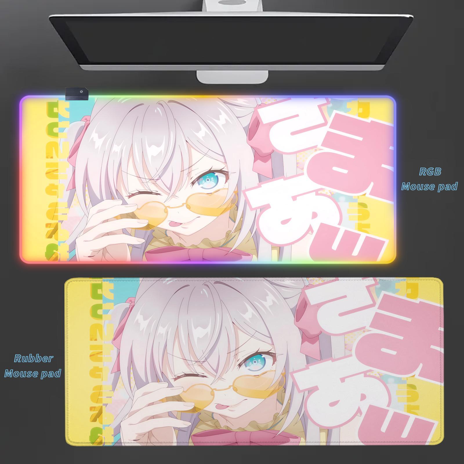 Alya Sometimes Hides Her Feelings in Russian  Mouse Pad Anti-slip rubber base, high-definition mouse pad suitable for PCs, computers, and workspaces - an ideal gift for gamers and anime fans, durable play mat for tech enthusiasts, Anime Mousepad