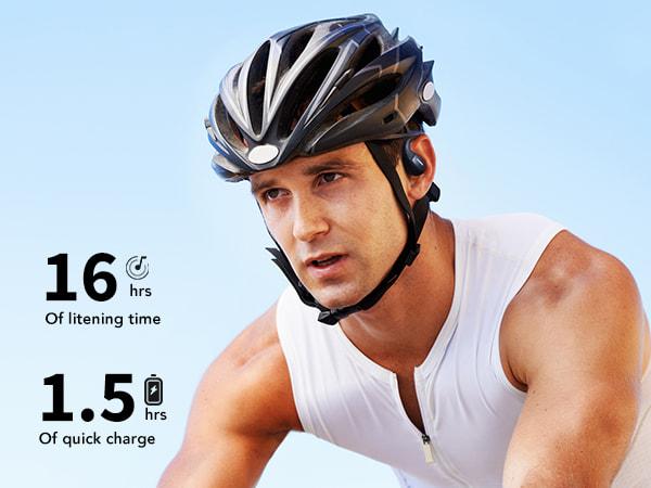 TOZO-OpenReal Open Ear Headphones Bluetooth 5.3 Air Conduction Wireless Headphones Sport Earbuds with Premium Sound Audio Connection wireless earphone open-ear headphone FathersDayGift Headset Electronic