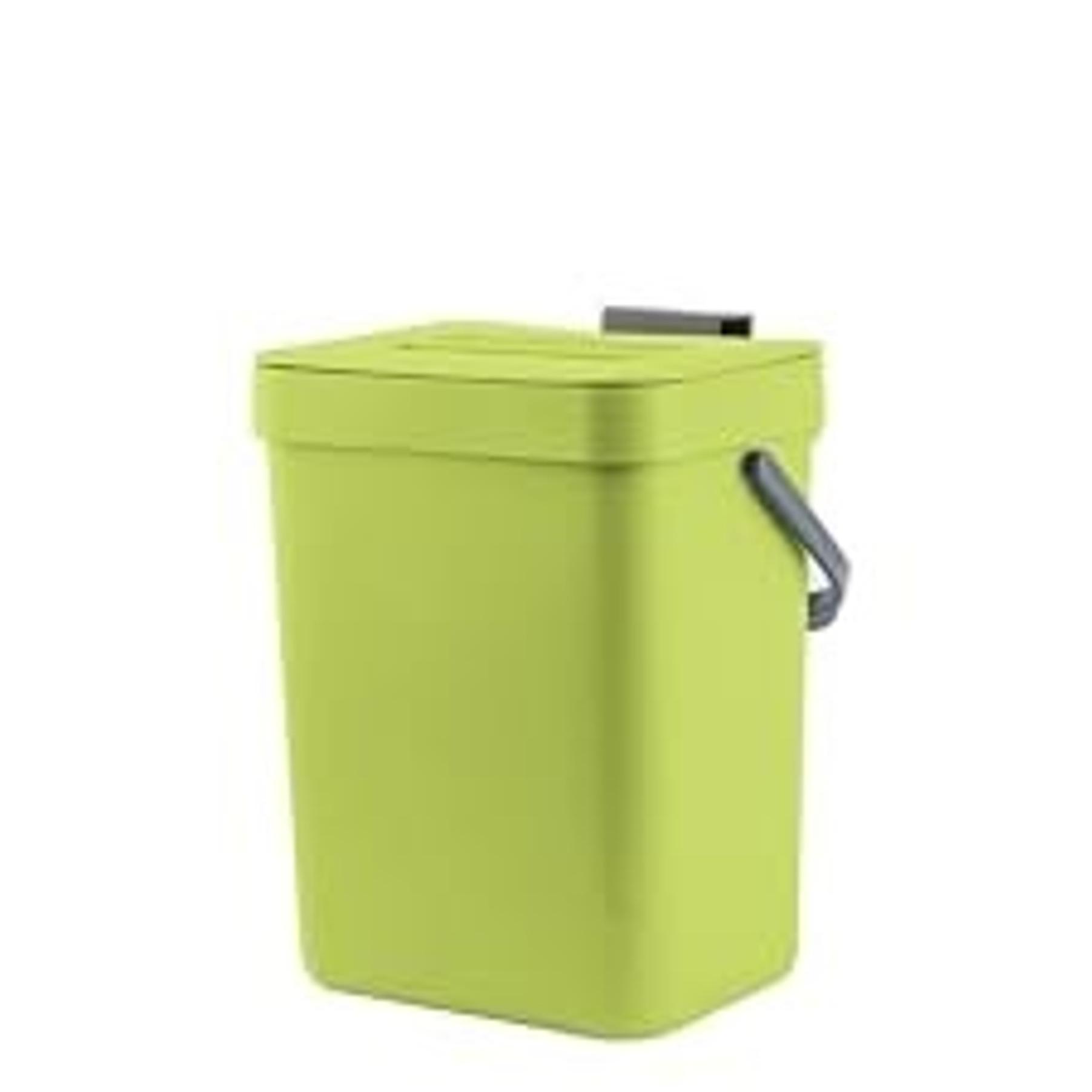 Under Sink Trash Can，Kitchen Compost Bin, 3.2 Gallon/12L, Black | Hanging Garbage Can for Kitchen/Bathroom/Cupboard,Wall Mounted, Plastic Food Waste Bin, RV Trash Can