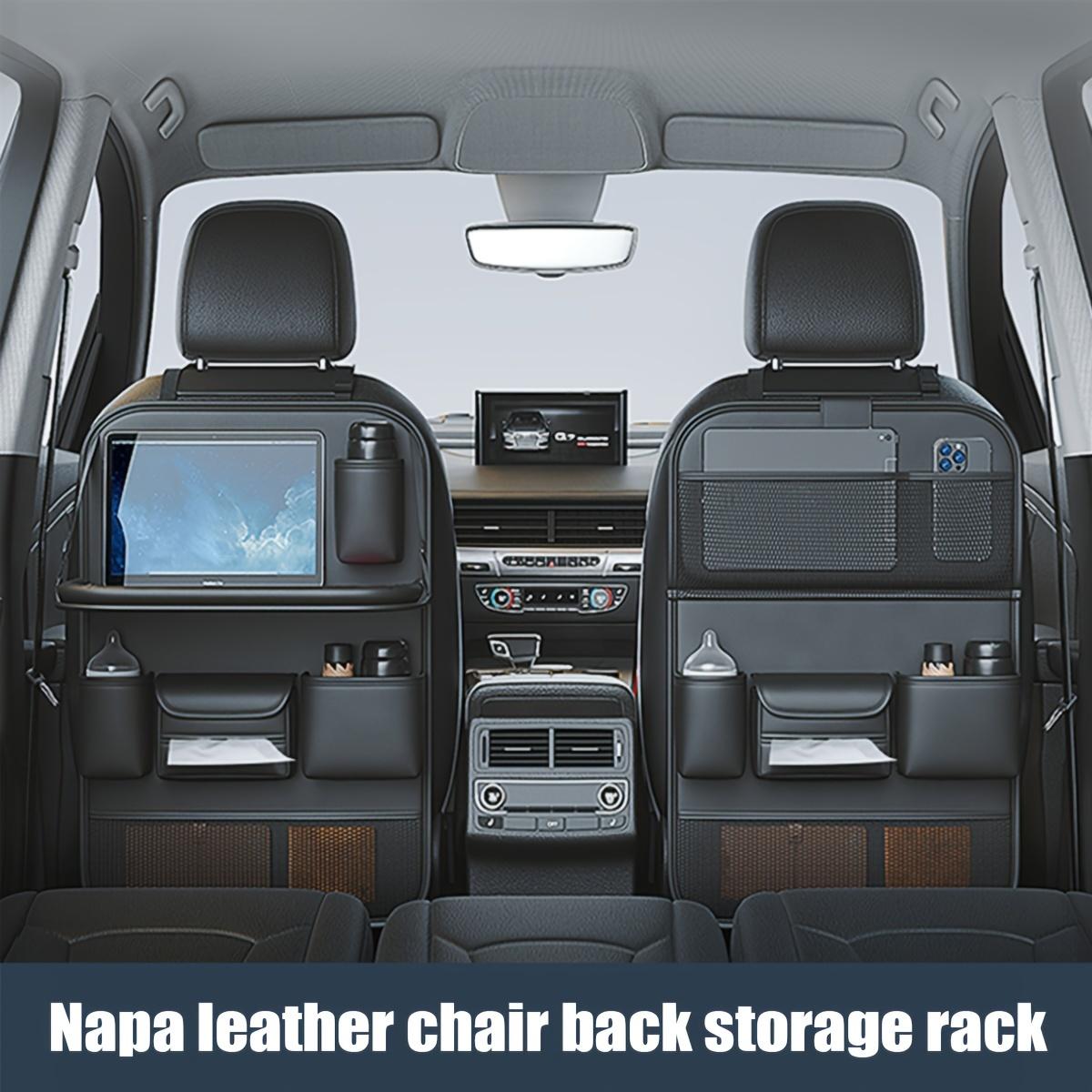 Car Accessories Folding Table for Car Seat Back Multi-functional Storage Box for Car Backseat