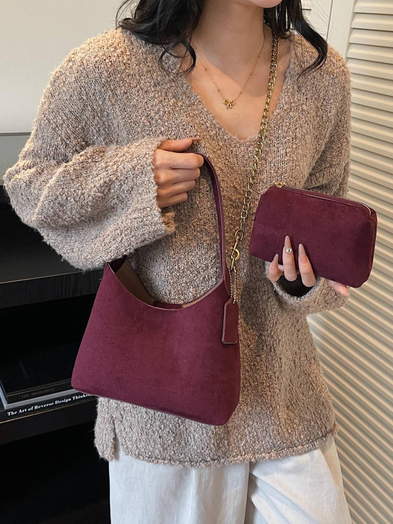 Women's Satchel Handbag Strap Design, Durable Material, Magnetic Closure, Perfect for Daily Use & Special Occasions, Handbag Shoulder Purse