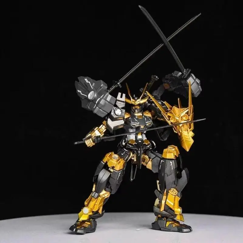 2026 New hot item New 1/144 Hg Black Sengoku Astray King Four Swords & Double Sheath Robot Assembly Kit Collectible Ornament & Surprise Gift