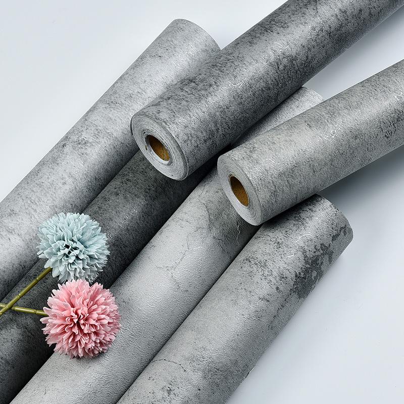 Concrete Wallpaper, 1 Count Peel & Stick Textured Wall Sticker, Modern Removable Self-Adhesive Interior Wall Mural for Bedroom, Living Room Home Decor #GLOBAL PICKS