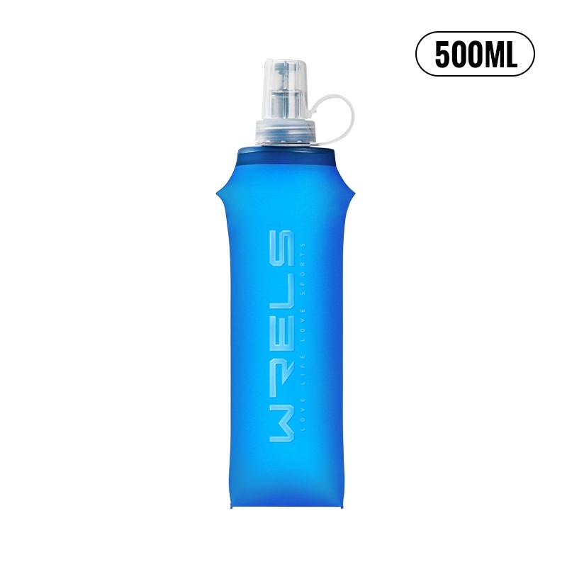 Wrels Lightweight Foldable Drink Bottle, Small Volume Large Capacity Sports Water Bottle, Available in 150ML, 250ML, 500ML, Portable Sports Bottle