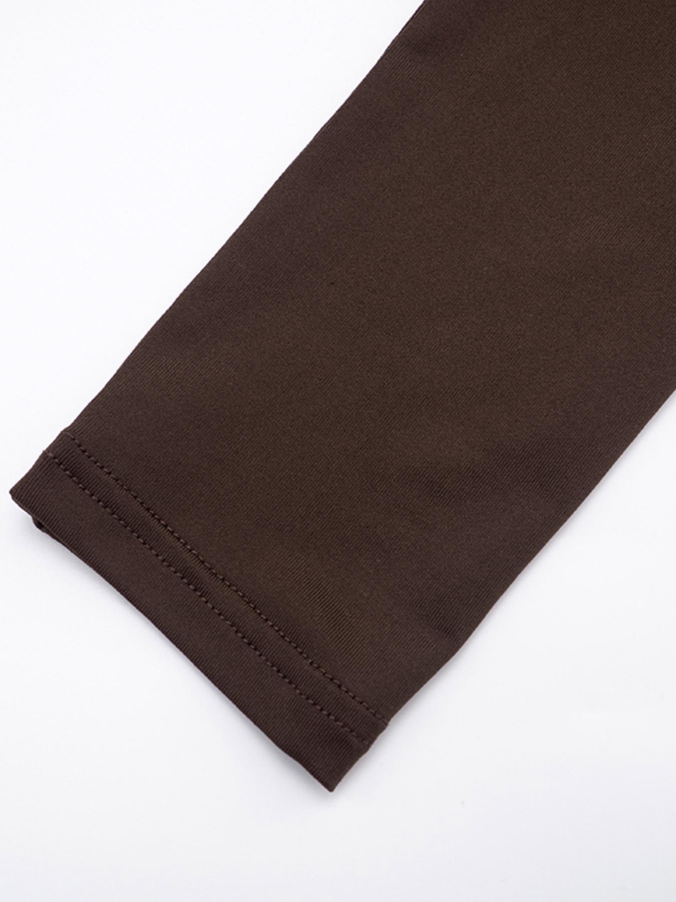 Women's Fashion Plain Ruched Long Sleeve Fitted Dress, Comfortable Elegant Spring & Fall, Perfect for Daily Wear, Parties, Vacation