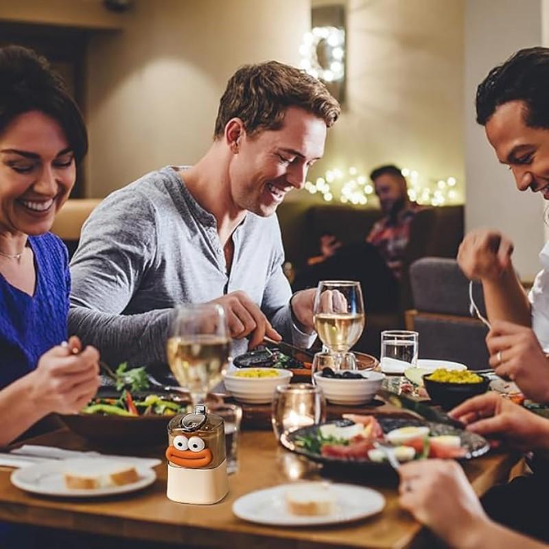 Automatic Toothpick Dispenser for Kitchen, Restaurant, Hotel, Cute Self-Populating Toothpick Holder, Creative Cartoon Toothpick Box, Kitchen Organizer