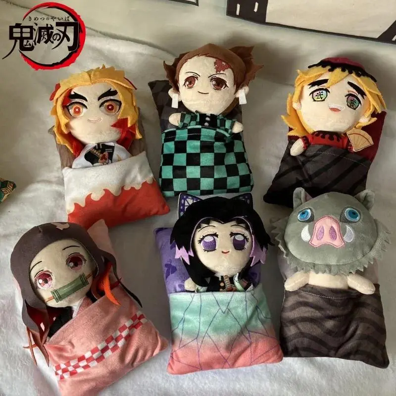 2026 New hot item Cute Demon Slayer Kamado Tanjiro, Nezuko, Agatsuma Zenitsu, Tomioka Giyuu, Kochou Shinobu  Creative Anime Cartoon Plush Toys