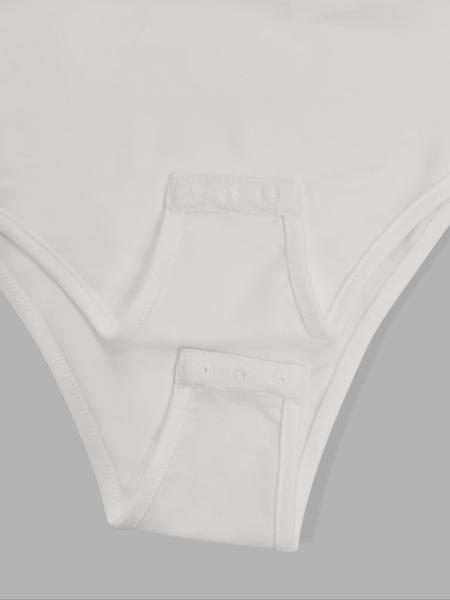 Women's Spring Autumn Fashion Knitted Design Big V Neck Solid Color Long Sleeve Tight Jumpsuit Casual Daily Wear