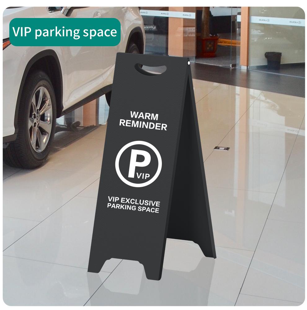 Metal Wet Floor Caution Sign, Durable Fade Resistant; Custom No Parking Sign, Maintenance Warning Sign for Commercial Use