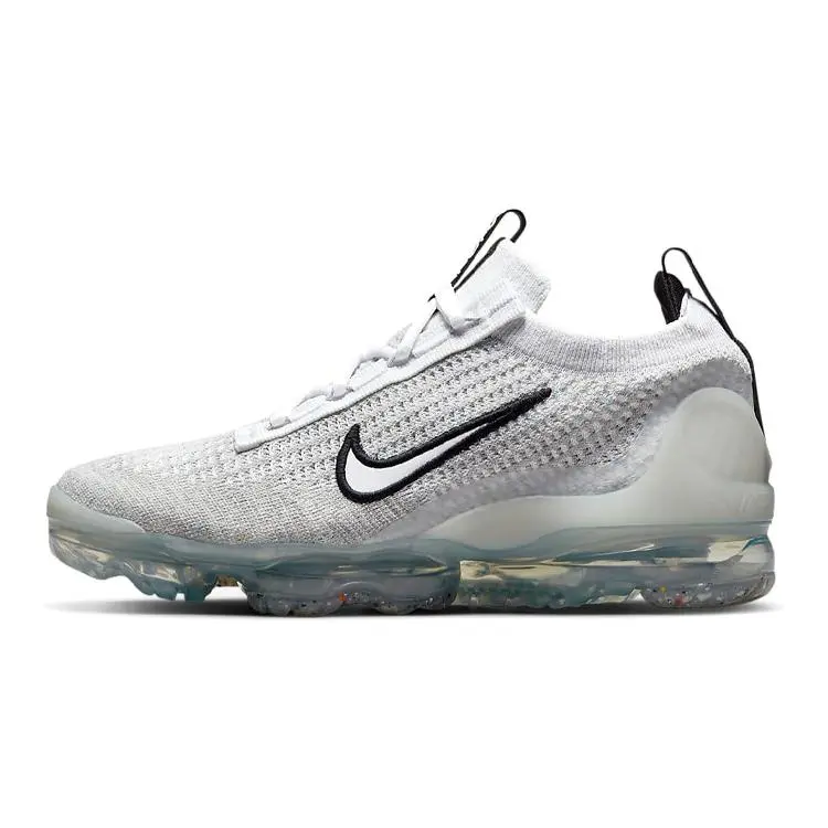 Nike Air VaporMax 2021 Flyknit GS 'White Metallic Silver' DB1550-100