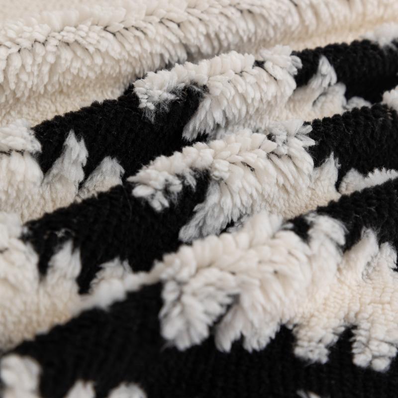 Geometric Stripe Sofa Soft Warm Throw, Modern Minimalist Style, All-Season Comfort, Pet-Friendly Washable, Multiple Colors & Sizes Available