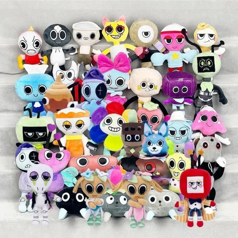 2026 New hot item  40 Styles Cute World Ragdoll Filled Horror Game Small Stone Plush Toy Soft Pillow Doll Children's Gift Doll Children's Gift