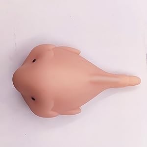 Cute Blobfish Toy, Scented, Fidget Blob Fish Mochi Toys, Stress Relief Squeeze for Kid and Adult, Sensory Toy for Autism, Birthday, Christmas, Office, Stocking Stuffer Gift