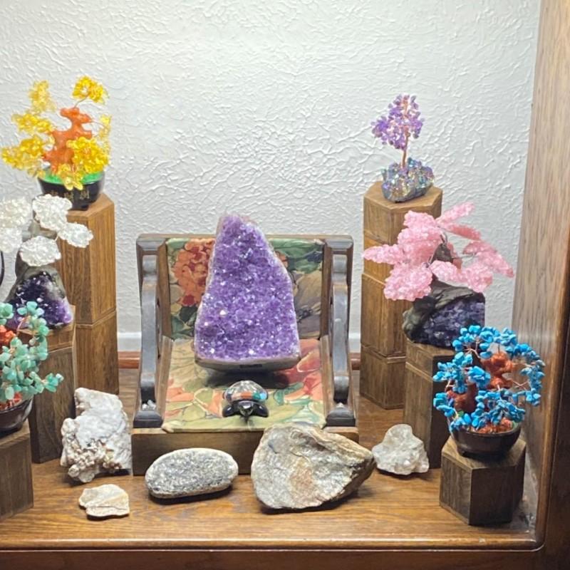 Hexagonal Display Base Set, Tool-Free Load Design, Multi-Scene Display Rack System, 6-Piece Stand Kit, Ideal for Various Displays