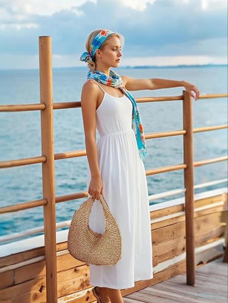 Women's Fashionable Straw Handbag, Casual Versatile Zipper Hobo Bag for Daily Used, Trendy All-match Bag for Commuters and Students