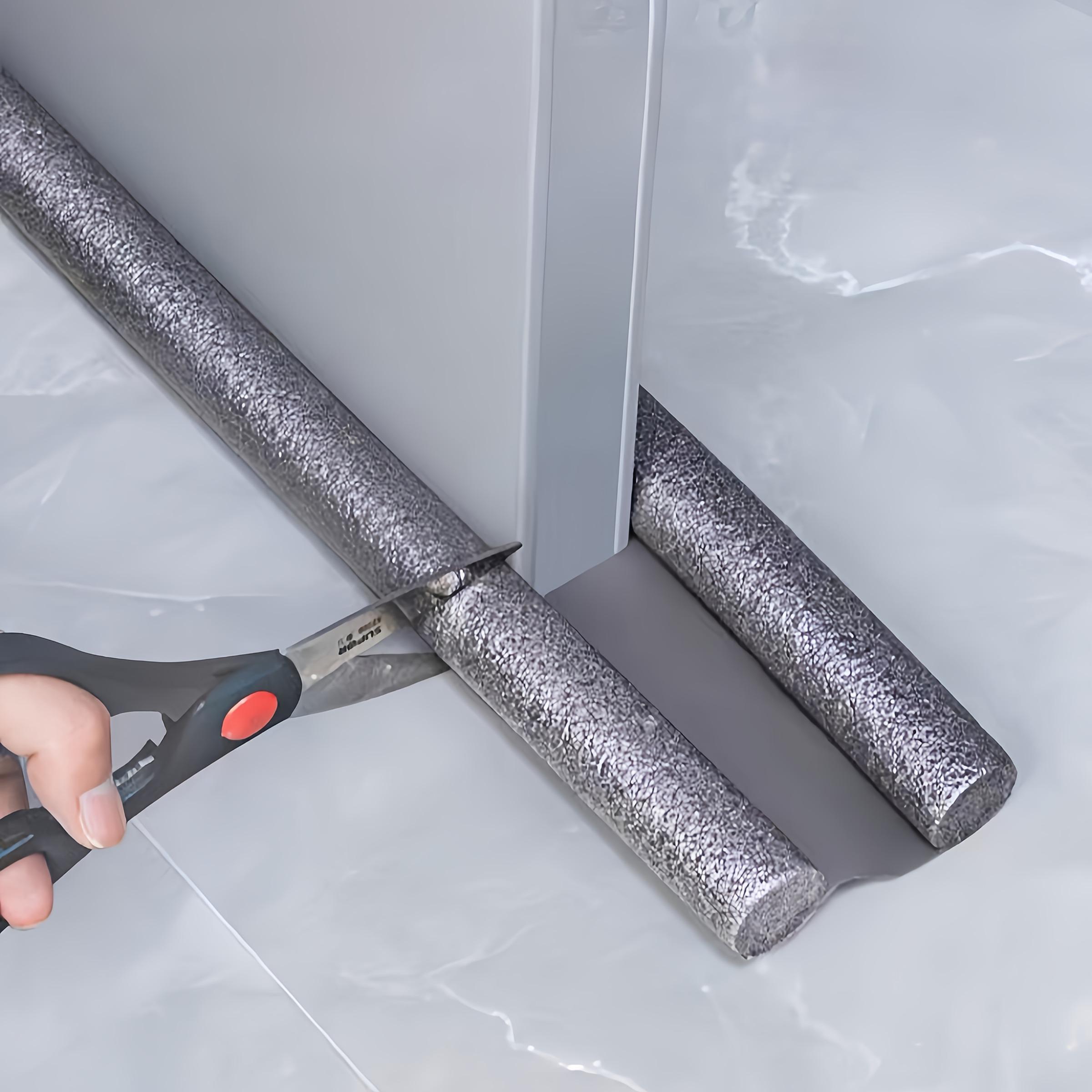 Soundproof Door Seal Strip - Windproof and Noise-Reducing for Door Gaps and Bottom, Easy to Install for Home and Office Doors, Enhanced Door Grip and Thickened Seal, Door Hardware