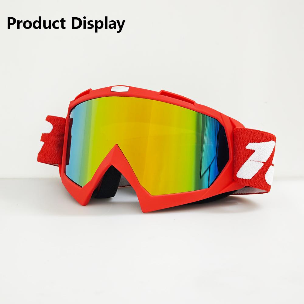 High definition lens racing glasses, windproof and sand proof, breathable all year round, trendy for both men and women, detachable lens, TPU material, adjustable, durable and lightweight, suitable for mountain bikes, all terrain bikes and motorcycles