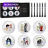 13Pcs Happy Gilmore Design Golf Gift Set, 6Pcs Golf Balls & 6Pcs Tees & 1Pc Box, Funny Golf Accessories, Retirement Gifts for Dad, Husband & Grandpa, Ideal for Golf Enthusiasts, Golf Gear, Golf Kit, Golf Item #GLOBAL PICKS