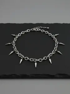 Men's Punk Style Stainless Steel Necklace, Minimalist Street Style Necklace, Fashion Jewelry for Party, Daily Clothing Decor, Trendy All-match & Exquisite Jewelry for Birthday Gift, Fashion Cool Accessories, Durable Fashion Accessory