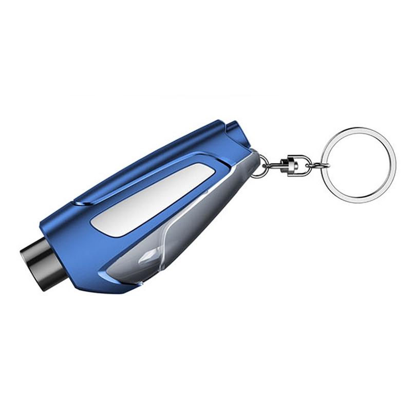Car Window Breaker Keychain, Glass Shatter Tool, Seatbelt Cutter, Emergency Escape Kit, Underwater Safety Hammer, Car Accessory, 3-In-1 Car Survival Gear