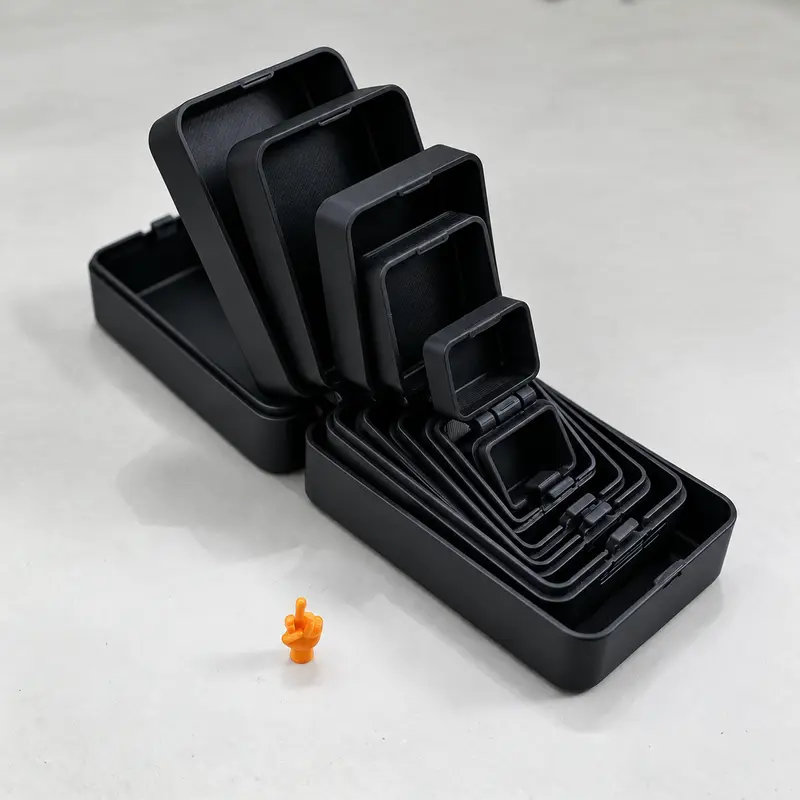 Playful Endless Opening Prank Box with Funny Hand Gesture, Reusable Desktop Gag Toy, Quirky Gift for Friends, Parties and Office Fun, No Random Items