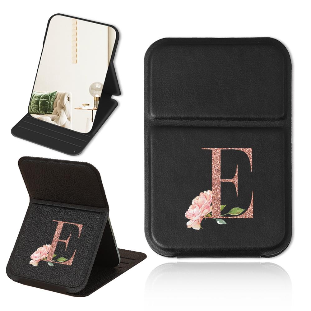 Foldable Durable Desktop Makeup Mirror, Non-Slip Handheld Design, Adjustable HD Cosmetic Tool, Perfect for Travel & Home Use, Travel Hand Mirrors