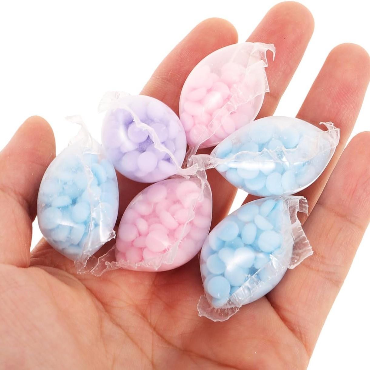 Long-Lasting Scent Beads, 30 Pieces Per Bag, 72-Hour Freshness, Quick Dissolve in Cold Water, Universal Use for Clothes and Bedding, Laundry Accessories