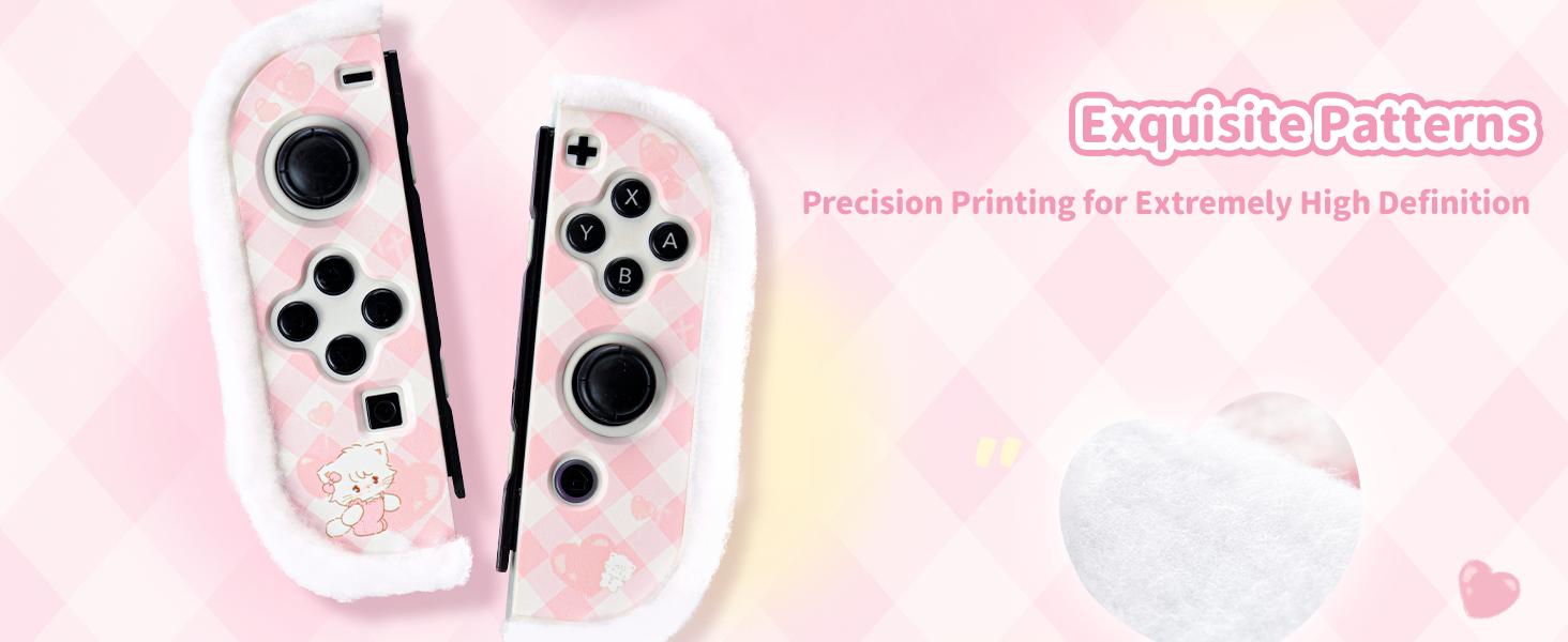Geekshare Mikko Plush Case for Nintendo Switch OLED Console - Soft