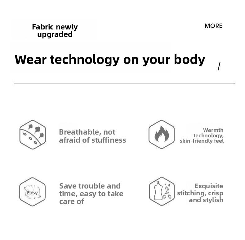 Men's Warm  relaxed fit outer Jacquard Fabric Loose-Fit Full-Zip Hoodie Jacket - Plush Texture Plain Hooded Outer Coat with Decorative Zipper Pull, Kangaroo Pockets, for Outdoor Indoor, Urban Commute, Menswear Tops