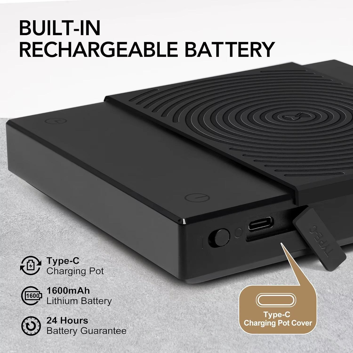 Tai Mo Mirror Basic+2 Plus Digital Coffee Food Kitchen Scale, Timer Function, Lightweight Mini Electronic Scale