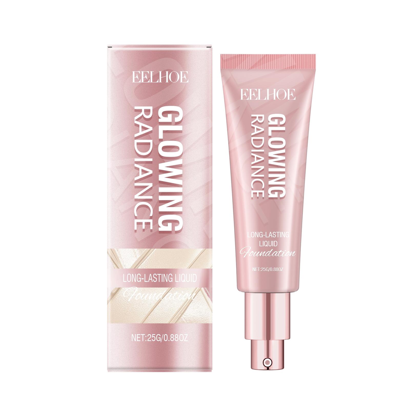 EELHOE Lightweight Long-Lasting Foundation Coverage, Non-Fading, Moisturizing & Refreshing