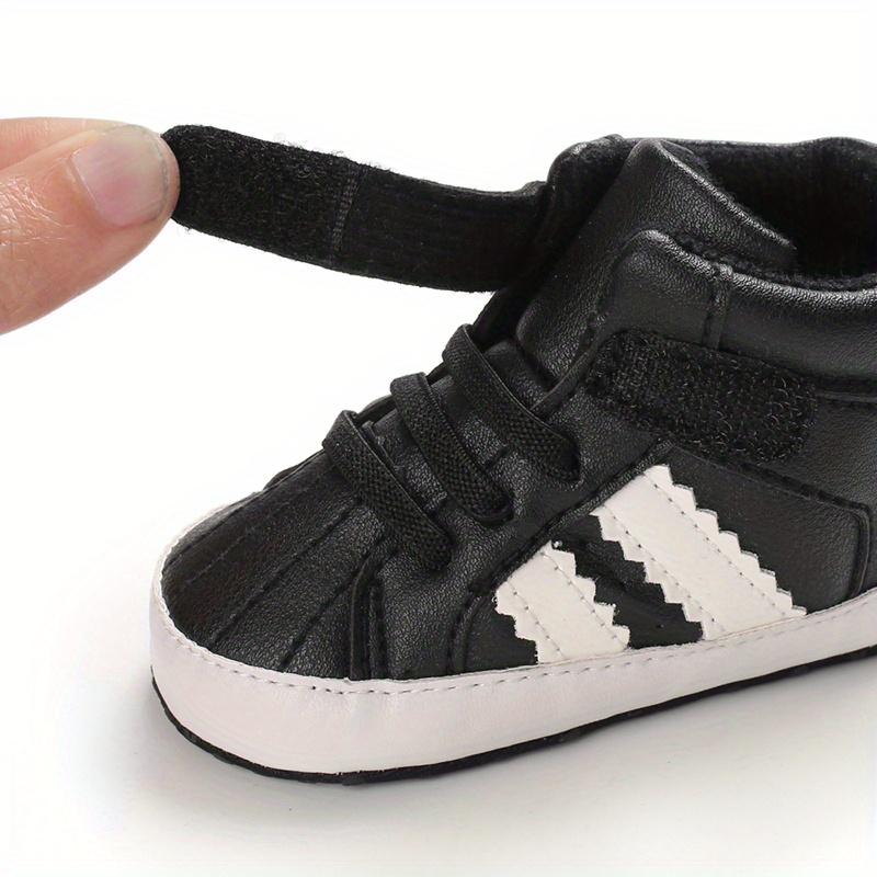 Boys' Toddler Flats - Casual Prewalker Shoes for Newborns & First-Step Babies, Lightweight Comfort Kids Shoes, Crawl Bed Moccasins with Set Bottom, Crib Shoes