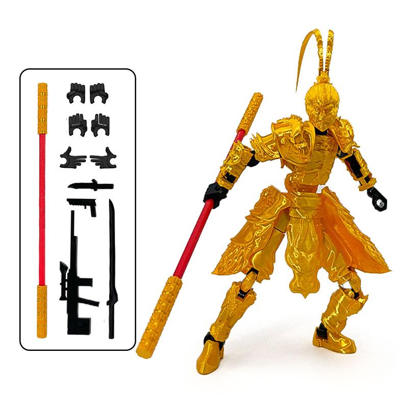 T13 Action Figure, Anime Figures, Full Jointed Moveable Doll, Anime Game Character Desktop Decoration, Collectible Gift for Gamers, Durable Abs Material