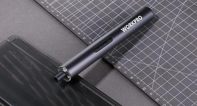 #backtoschool WORKPRO Mini Electric Screwdriver, 20 in 1 Electric Precision Screwdriver with Magnetizer and S2 Steel Bits, Max 4.0V Magnetic Rechargeable Cordless Screwdriver Kit for Phone, Camera, Laptop