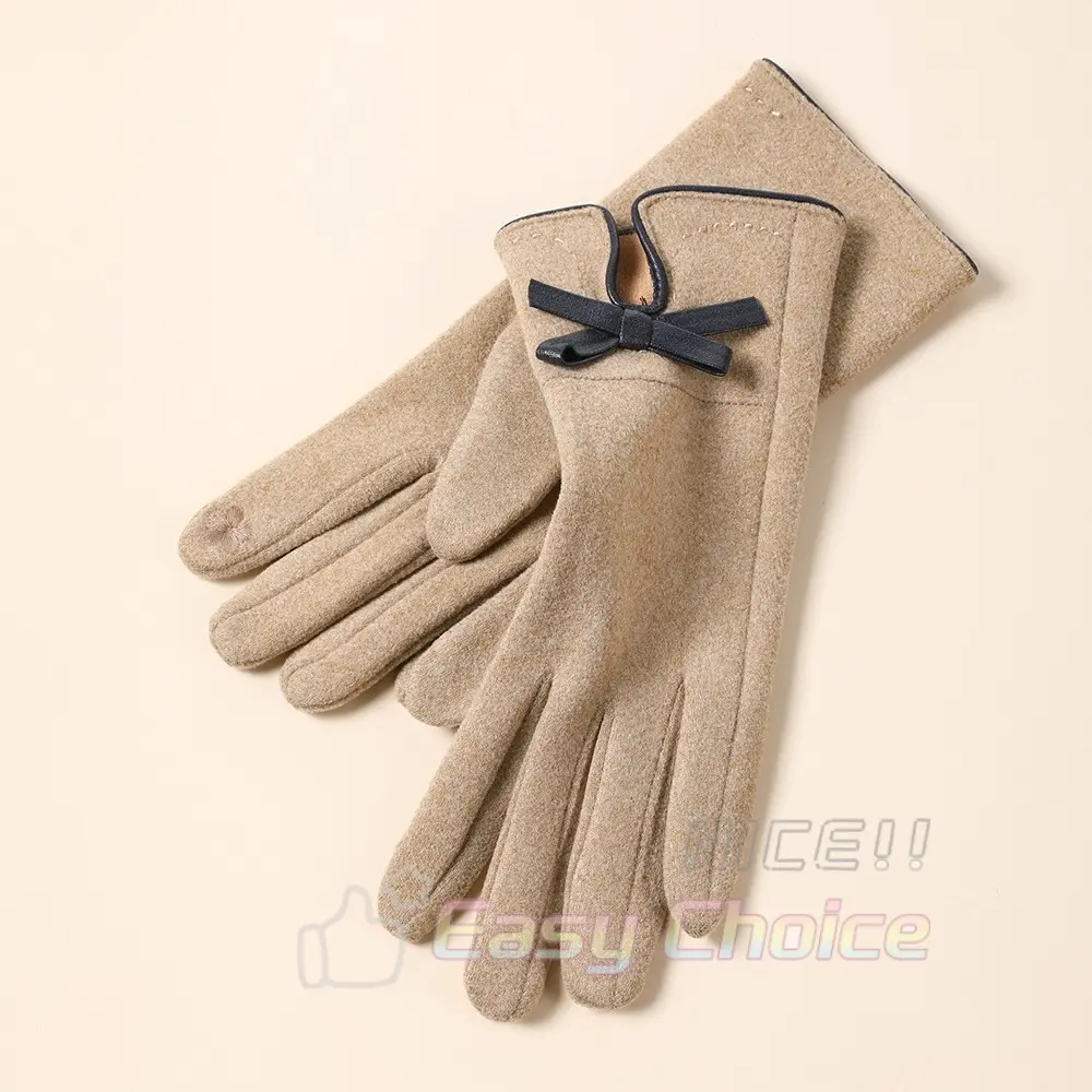 Medium Butterfly - German Velvet Khaki