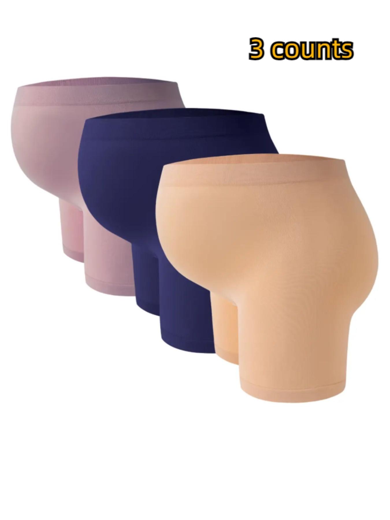 Maternity Plain High Waist Maternity Boyshorts, Comfortable Over the Belly Pregnancy Knickers, Maternity Panty for All Seasons, Belly Pregnancy Underwear, Maternity Clothes