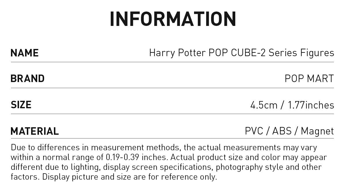 Harry Potter POP CUBE-2 Series Figures Harry Potter POP CUBE-2 Series Figures