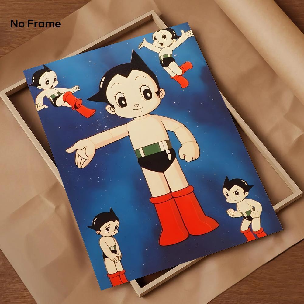 Anime A-Astro Boys Poster HD Waterproof Art Poster for Home, Bar & Café Decor | Fade-Resistant, Non-Sticky, Vibrant DIY Wall Print Perfect Decorative Poster for Office & Living Room