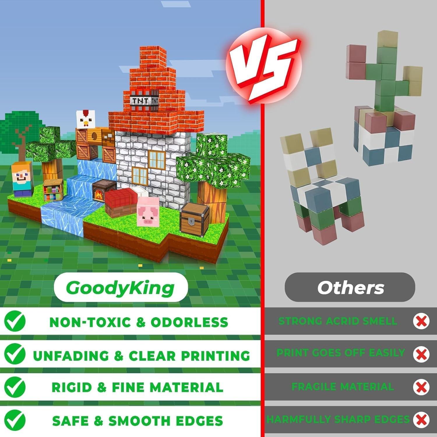 Magnetic Building Blocks Toy Set, Educational Construction Tools for Kids Aged 6 and Up, Creative Play, Perfect Gift Choice