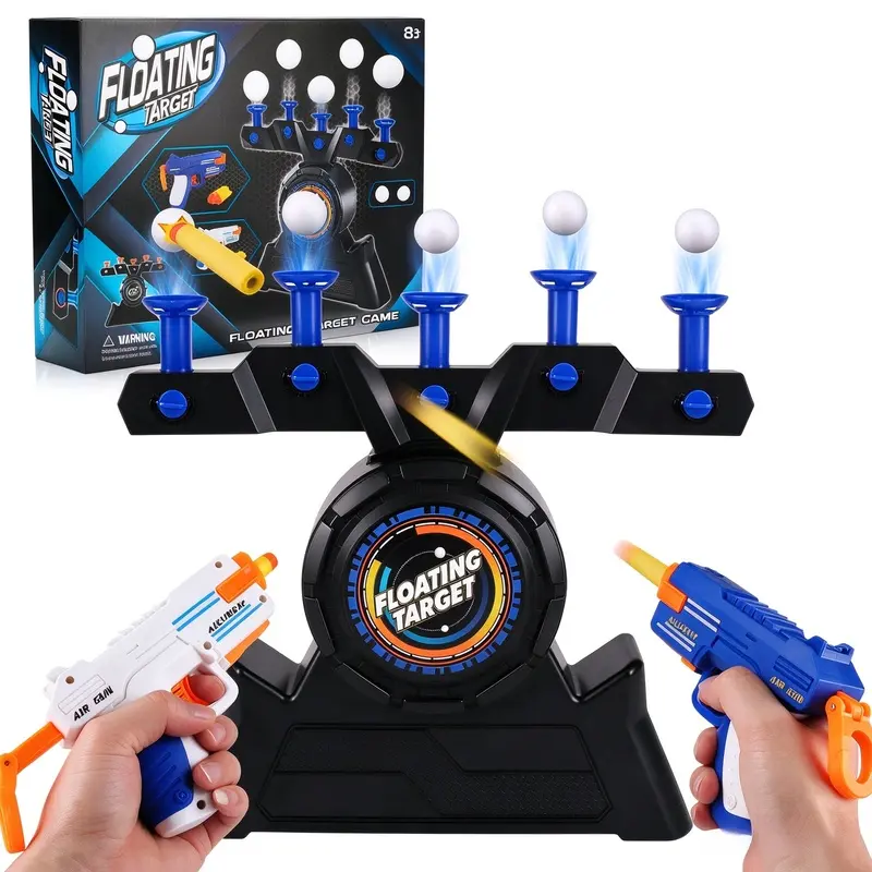 Hover Shot Shooting Toy for Kids - Ball Target Game for Nerf Guns Cool Birthday Gifts Toys for Boys Age 6+ Year Old Boy Best Teenage Gift Idea - Blasters, Targets, Teenage Boy Gifts