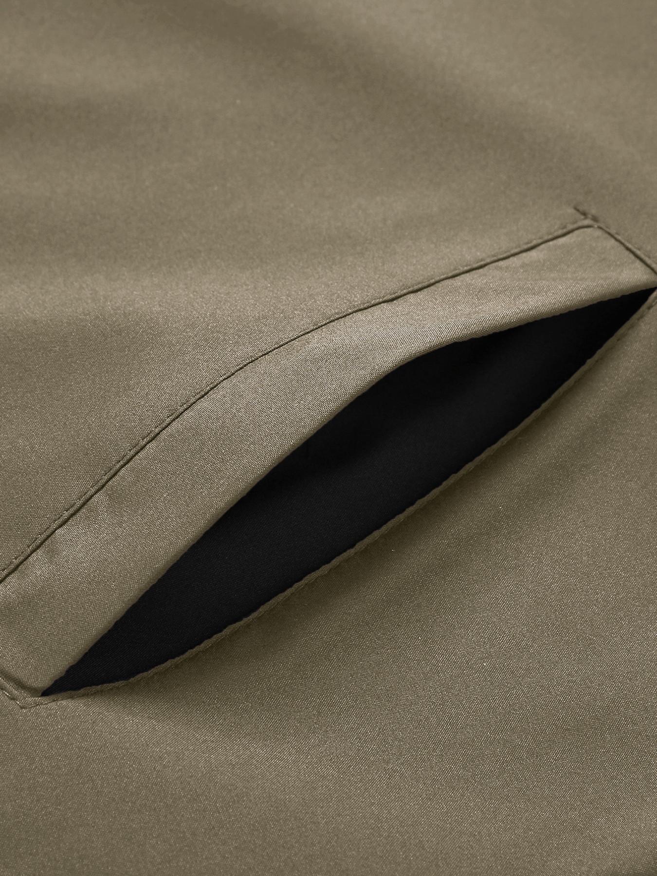 Men's Windproof Jacket, Quick-Dry Breathable Lightweight Outdoor Coat, Hooded Parka with Multiple Pockets, Streetwear & Sporty Style