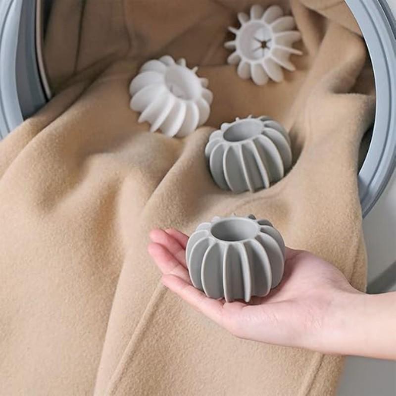 Anti-Tangling Laundry Balls, Prevent Clothes From Tangling & Knotting, Reusable Washing Machine Cleaning Balls for Front & Top Load Washer