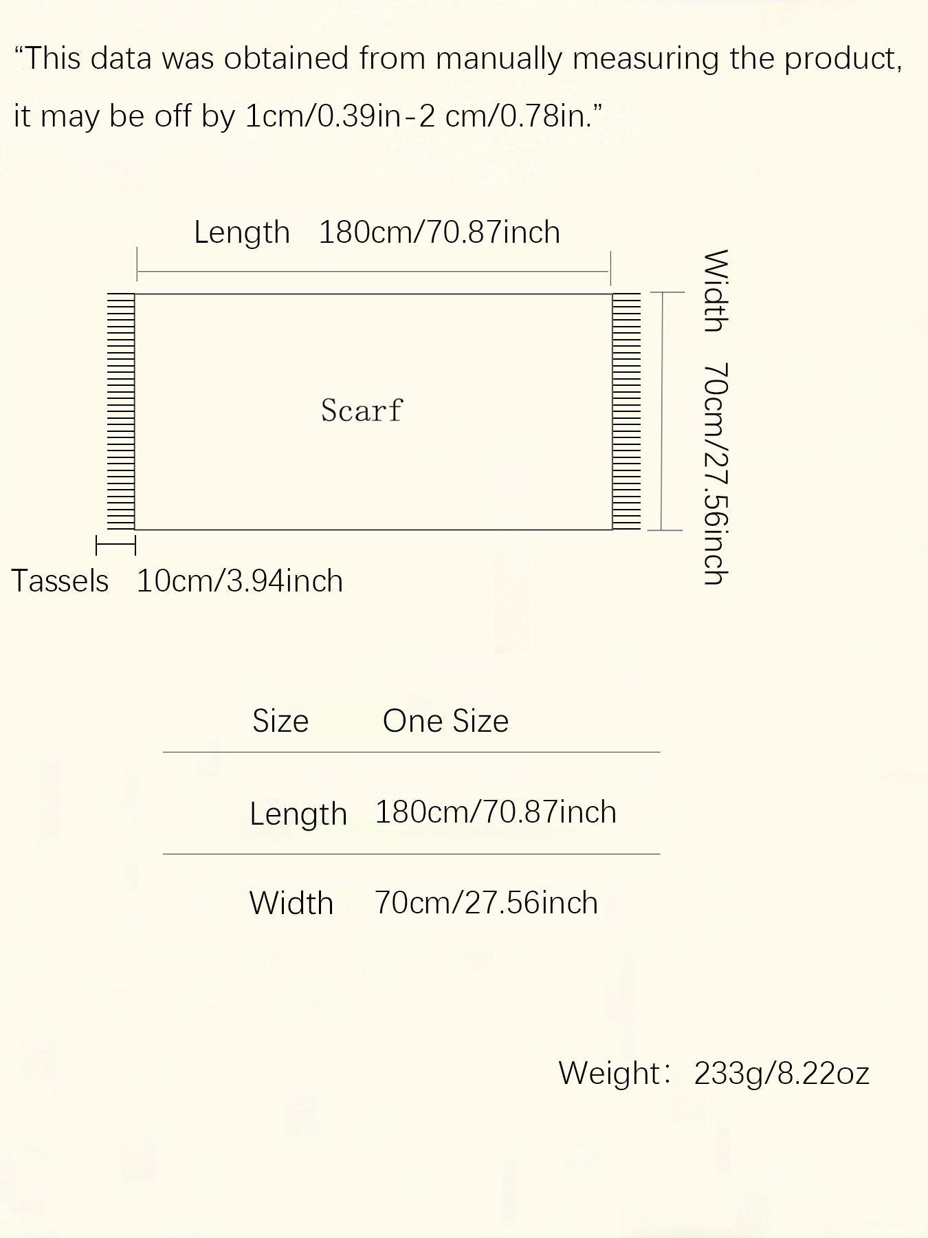 Elegant Printed Polyester Scarf with Tassel Fringe, Shawl Wrap for Women, Windproof & Warm, Perfect for Parties & Gifts, Tassel Decor Shawl