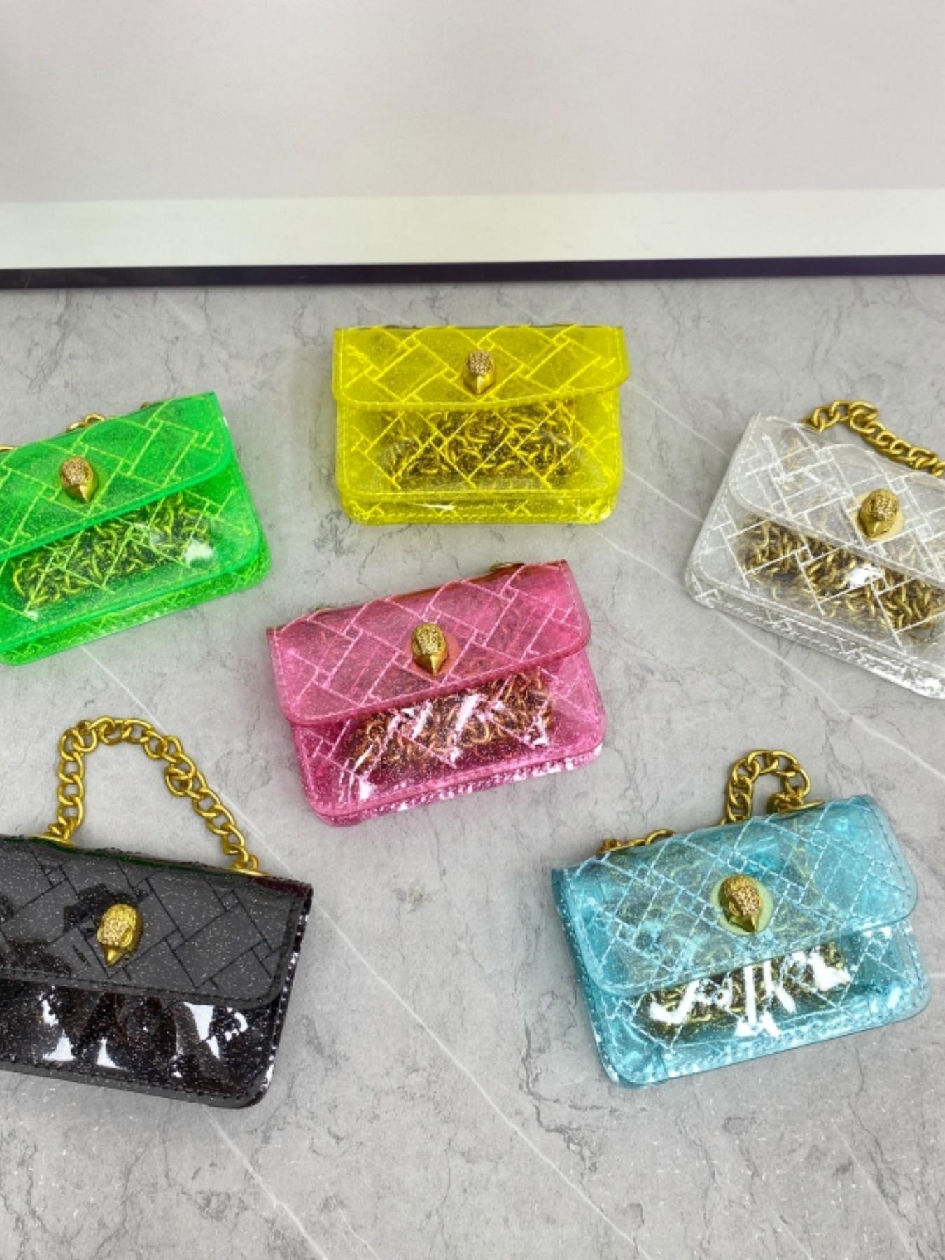 New Trendy Mini Wallet, High-End Design, Multi-Functional Lipstick Keychain, Casual Crossbody Bag, Essential for Urban Shopping