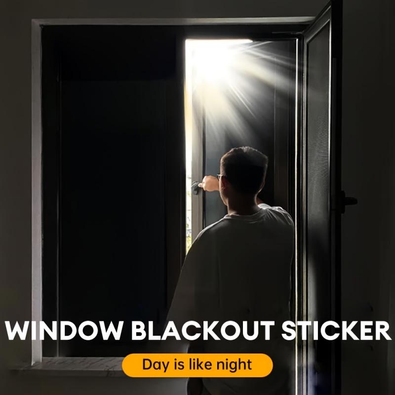 1 Roll Privacy Window Film, Frosted Glass Film, Protection, Heat Insulation, Anti-Glare, Static Cling, Removable Adhesive, Opaque Window Decoration, Suitable for Day And Night Protection, for Home, Office, Bathroom Window Stickers, Window Privacy Films